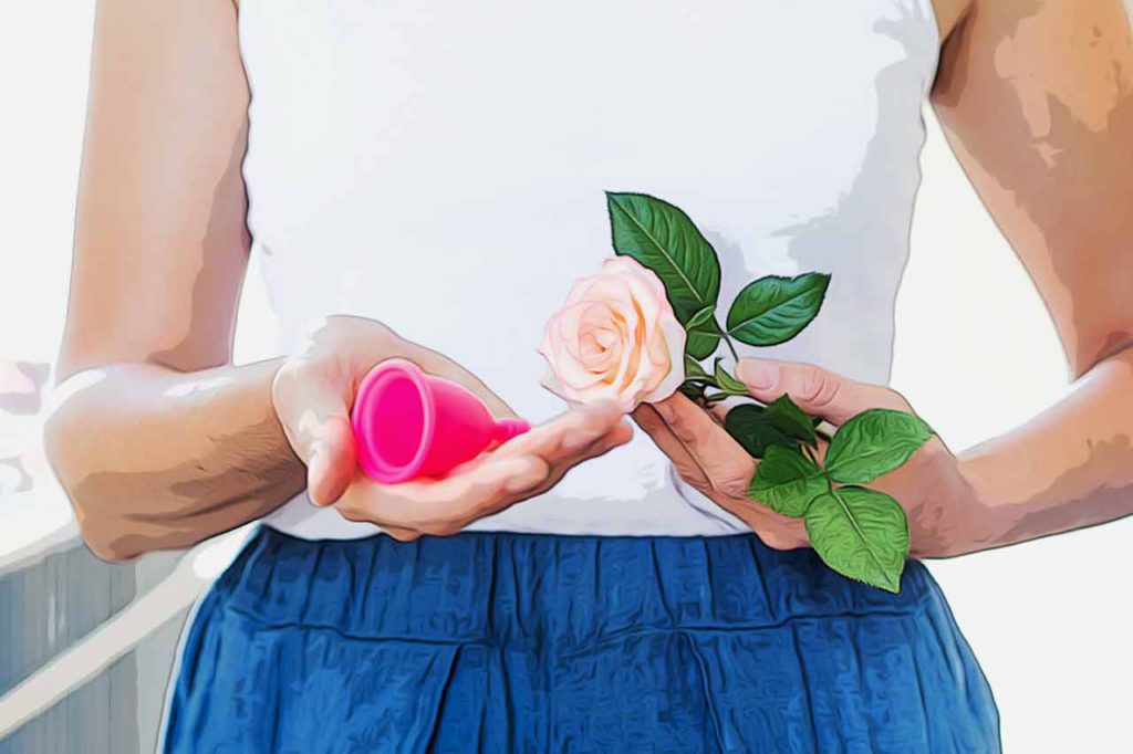 coletor menstrual