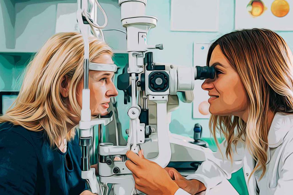 deslocamento de retina